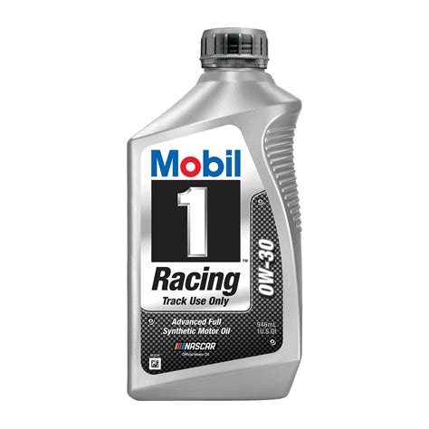 Mobil 1 Racing Full Synthetic Motor Oil 0W-30, 1 Quart - Walmart.com - Walmart.com