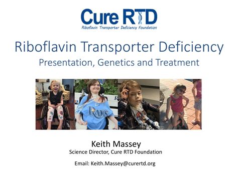 (PDF) Riboflavin Transporter Deficiency Presentation, Genetics and ...