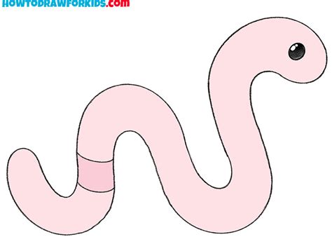 Discover 141+ earthworm drawing easy latest - seven.edu.vn