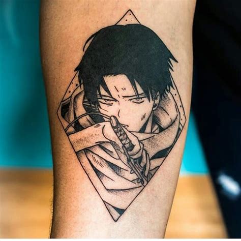 Levi Tattoo 😍😍 Artista Credit @catalink_qw Follow me and Tag your. Otaku Friends to the best ...