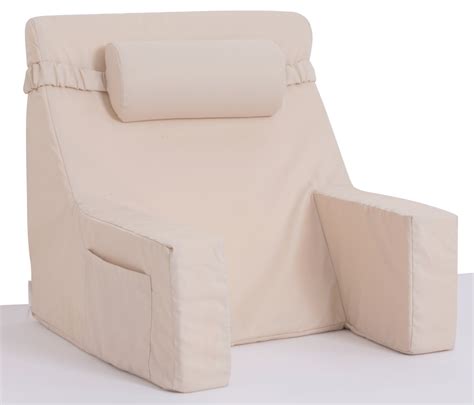 DeluxeComfort.com Bed Lounger With Cervical Roll - Relax In Bed Chair - Bedrest -- brentwood ...