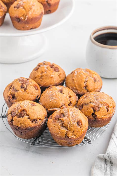 Pumpkin Cinnamon Chip Muffins - Recipe Girl