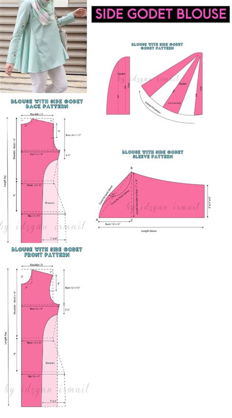 Taken from Fb group on how to make the blouse pattern. | Sewing clothes ...