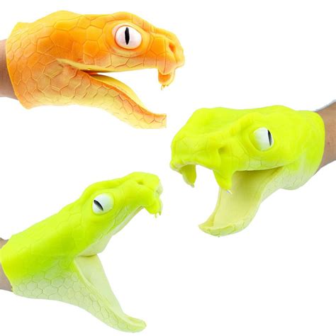 Aliexpress.com : Buy Plastic Viper Hand Puppets Toy Snake Story Props Toy Horror Halloween Party ...