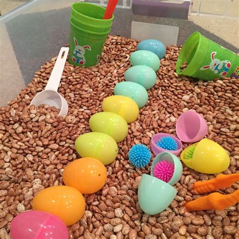 Simple Easter Sensory Bin | Sensory bins, Easy easter, Easter