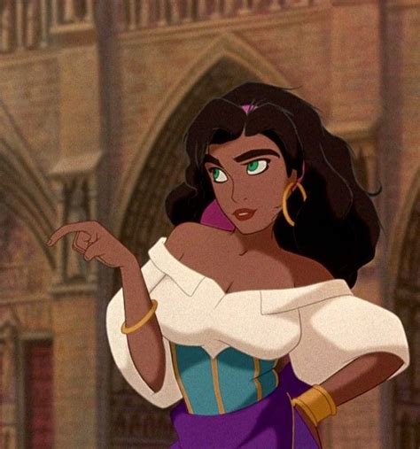 Esmeralda from The Hunchback of the Notre Dame, Disney | 디즈니 아트, 디즈니 팬 ...