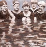 The Bathers Figure Oil Painting
