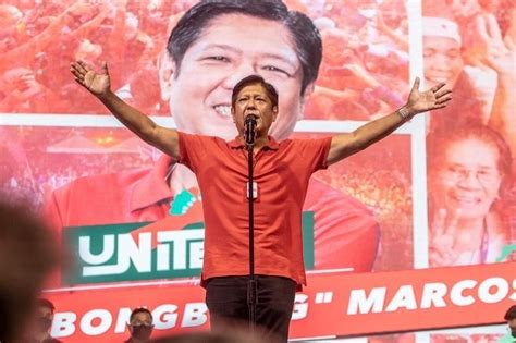 Marcos shrugs off Alvarez's endorsement, confident crowd connects with 'unity' campaign ...