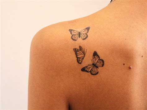 Butterfly Temporary Tattoo Set of 2 / Small Butterflies - Etsy UK