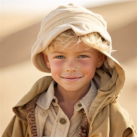 Free image: Portrait of a boy in the Sahara desert - Premium Free AI Generated stock photos ...