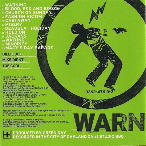 CD - Green Day ‎– Warning: - Colecionadores Discos - vários títulos em Vinil, CD, Blu-ray e DVD