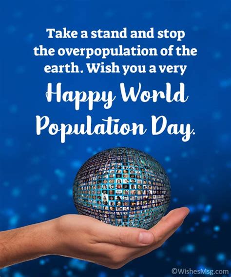 World Population Day Wishes, Quotes and Slogans (2024) - WishesMsg