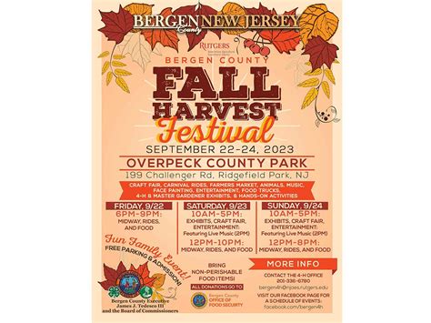 Fall Harvest Festival In Bergen County Will Run Friday Night Only ...