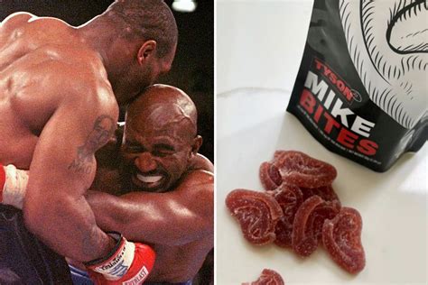 Mike Tyson sells cannabis edibles shaped like ear with chunk missing in nod to Evander Holyfield ...