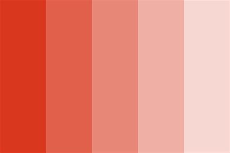 Vermilion Color Palette