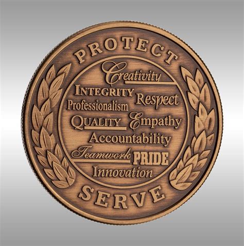 Challenge Coin - Kitsap County Sheriff Badge / Protect and Serve - Lot ...