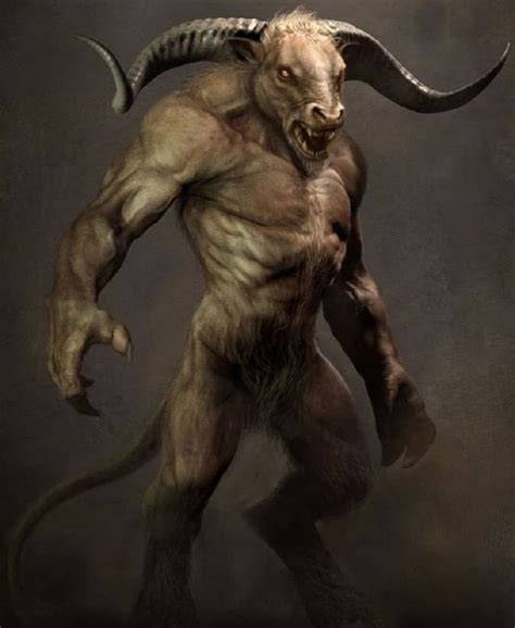 Minotaur | Mythical creatures, Mythical creatures art, Fantasy creatures