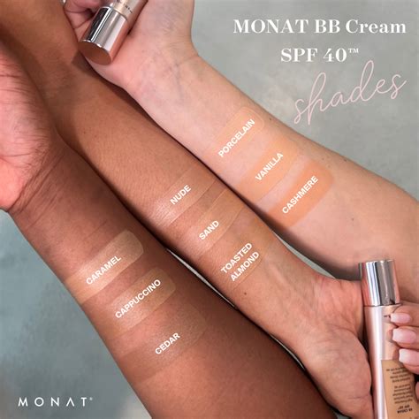 MONAT BB Cream SPF 40™ | BB Cream | Swatches | Skincare | MONAT | Bb cream, Monat, Monat hair