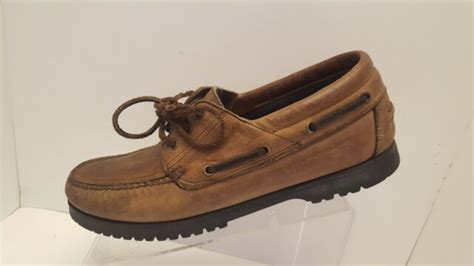 Dry Dock shoes Men's Boat Dock Brown Shoes Leather - Size 10.5 D | eBay