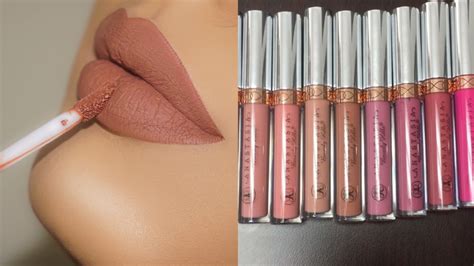 NEW Anastasia Beverly Hills Liquid Lipstick Shades! Review and Swatches ...