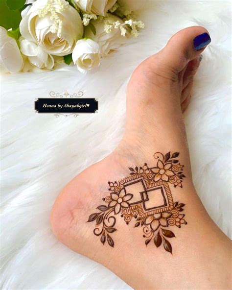 Update more than 82 henna ankle tattoo best - in.cdgdbentre