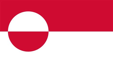 Greenland National Flag Free Stock Photo - Public Domain Pictures