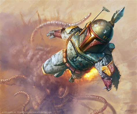 Boba Fett Escapes the Sarlacc in Art by Cristi Balanescu — GeekTyrant