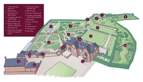 Map of Winterbourne House & Garden