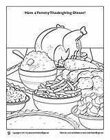 Thanksgiving Dinner Coloring Page  Fall coloring Pages sketch template