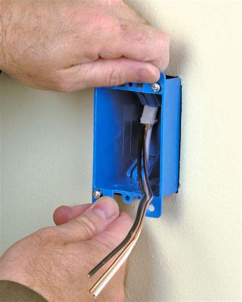 How to Install an Electrical Box in a Finished Wall