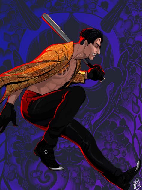 Goro Majima | Videogames artwork, Kiryu, Mad dog