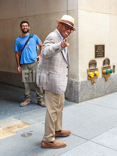 Al Roker is seen exiting Today Show on June 07 2023 in New York City ...