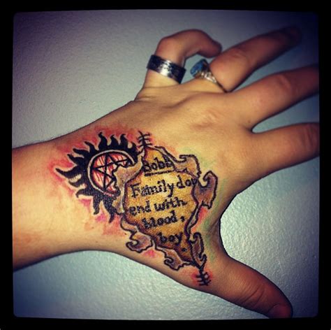 Supernatural Tattoo by MonteyRoo on DeviantArt