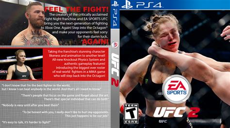 EA Sports UFC 2 Cover PS4 by monoheel on DeviantArt