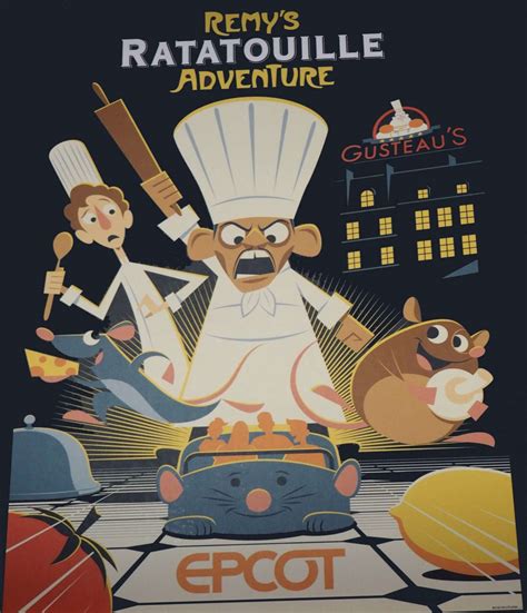 Remy’s Ratatouille Adventure and Courtyard in EPCOT France