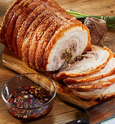 Boneless Lechon Belly Stuffed Roasted Pork Belly Pork | Hot Sex Picture