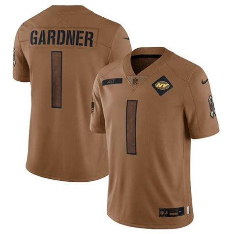 Jets Sauce Gardner 2023 Salute To Service Jersey – US Sports Nation