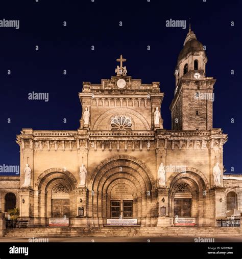 Manila Cathedral, Intramuros, Manila, Philippines Stock Photo - Alamy