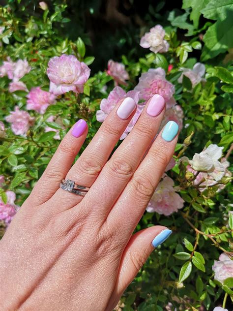 Rainbow Nails – The Easiest Summer Beauty Trend // It's A Danielle Life ...