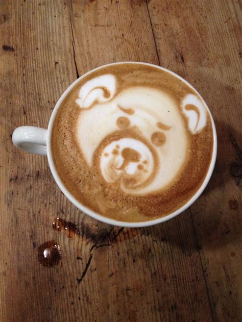 Diggity Dawg! Dog latte art in a flat white. | Latte art, Latte, Easy latte