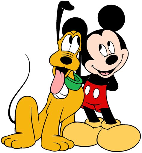 Mickey, Minnie & Pluto Clip Art Images | Disney Clip Art Galore
