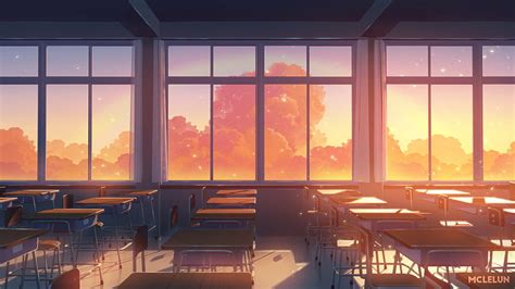 Classroom Wallpaper Anime