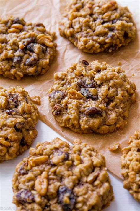 Soft & Chewy Oatmeal Raisin Cookies - Sally's Baking Addiction