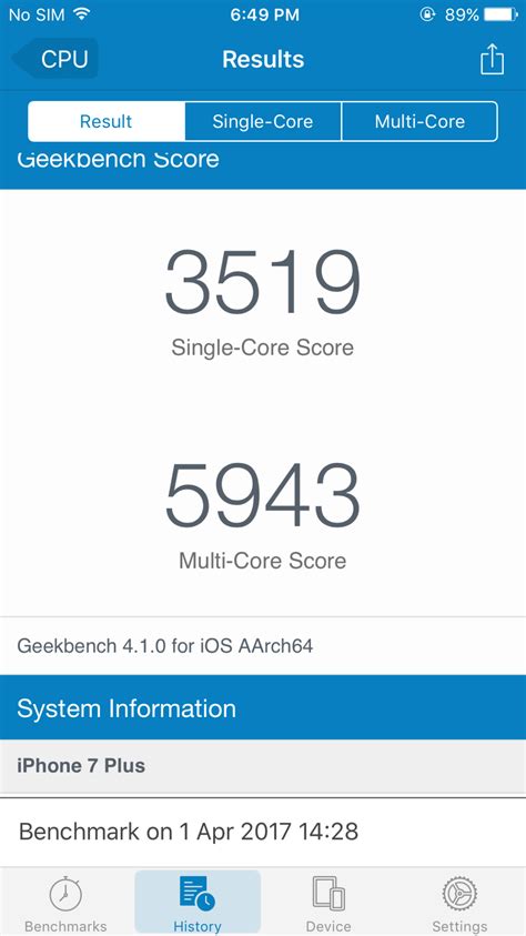 Apple A11 Allegedly Leaked Geekbench Score Tears Through the ...