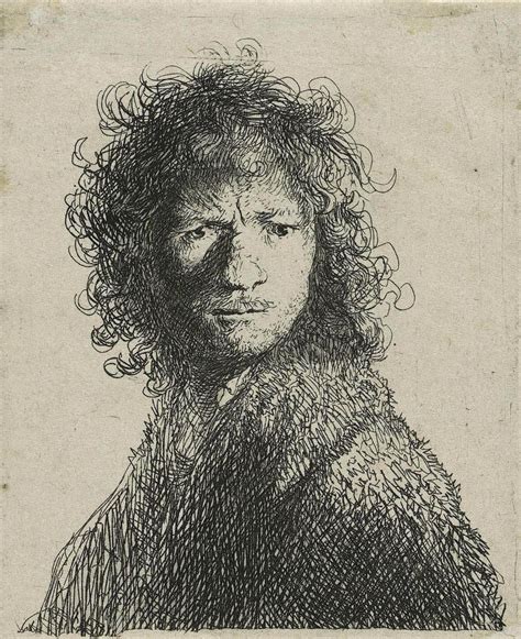 Rembrandt | Portraits / Self-portraits | Drawing | Tutt'Art@ | Masterpieces