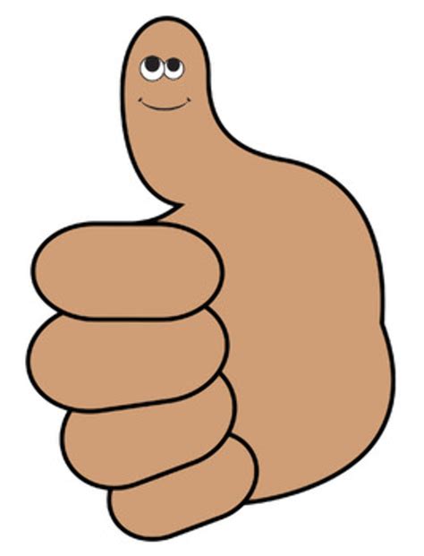 Thumbs Up Clipart