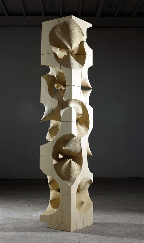 Wood in motion: interesting wood sculptures by Cha Jong Rye | Wooden art, Wooden sculpture, Wood art