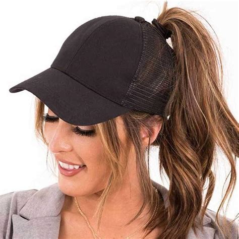 Casquette Avec Ouverture Pour Queue De Cheval – Storydeals