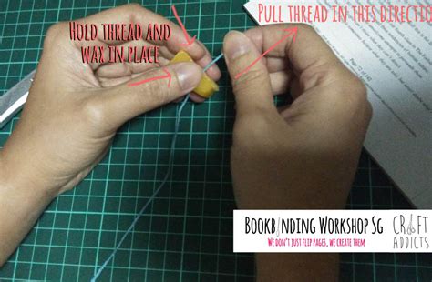 Saddle Stitch Bookbinding Tutorial | Bookbinding Workshop Singapore