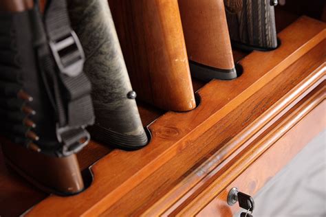 American Furniture Classics 12 Gun Slanted Base Cabinet 898 ...